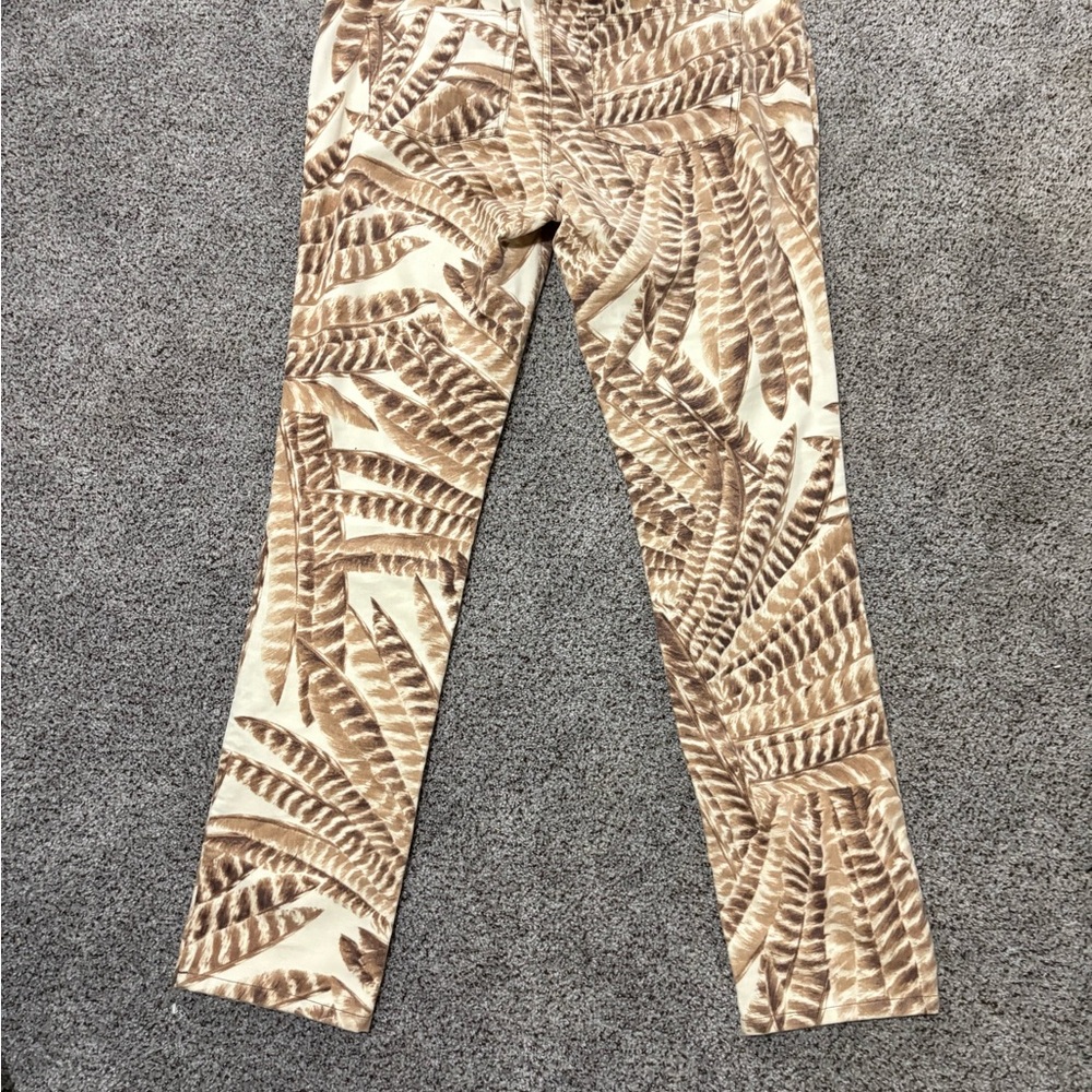 Ralph Lauren Slimming Fit Straight Stretch Jungle Print Corduroy Pants NWOT - Picture 15 of 17